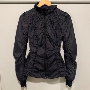 Lululemon Ruffled Ruched Jacket (size 4)